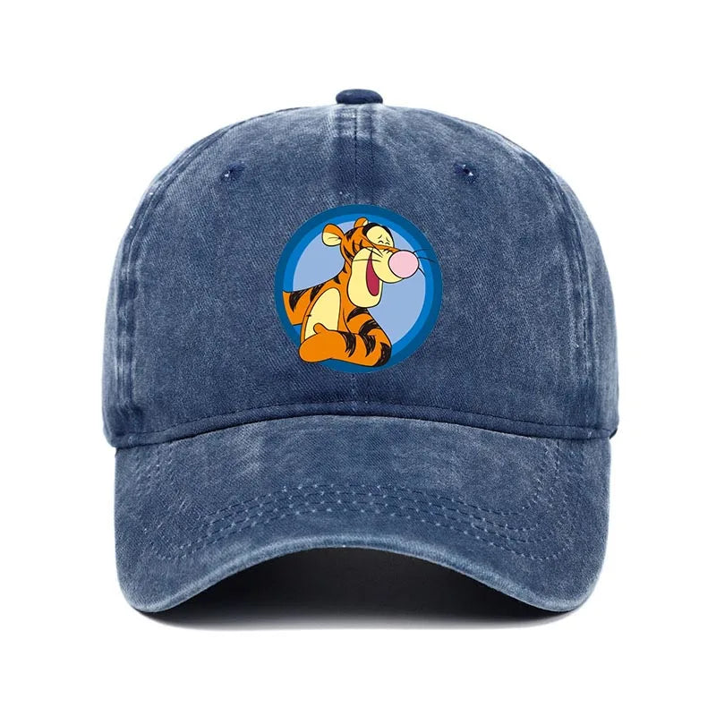 Fashion Cartoon Print Baseball Cap for Men Women