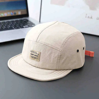 Japanese-Style Short-Brim Baseball Cap