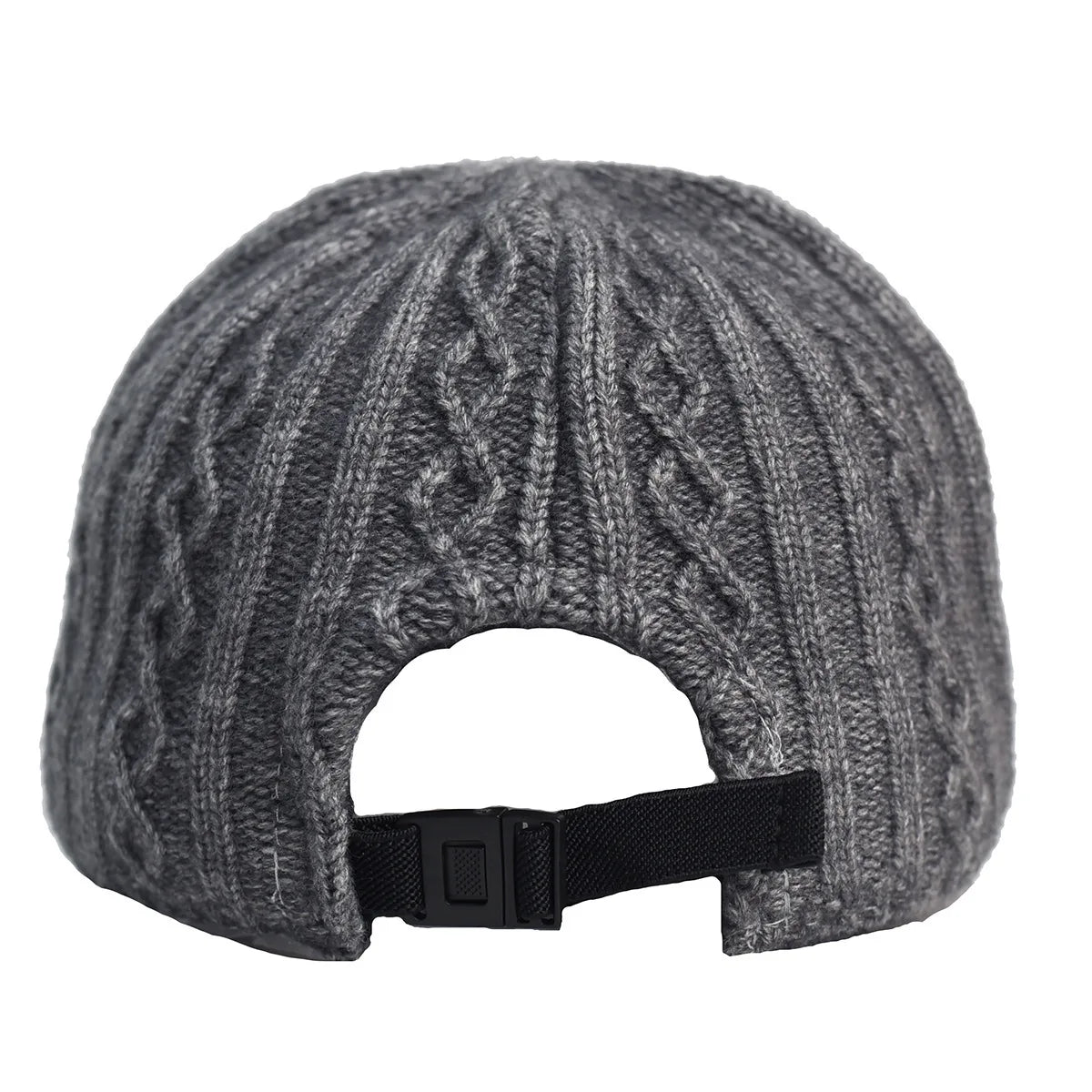 Autumn and Winter Knitted Wool Baseball Cap Korean Style Warm Solid Color Plain Duckbill Cap Versatile Fashionable