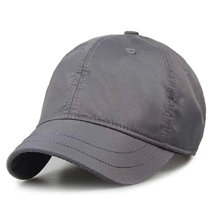 Unisex Solid Color Quick Drying Baseball Caps
