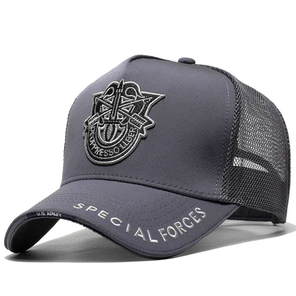 Large Size Baseball Cap Lady Pure Cotton Military Caps Tactical Sun Cap