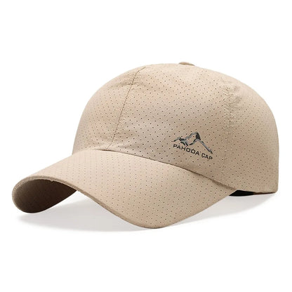 Fashion Quick Dry Summer Baseball Cap Breathable Adjustable Sports Cap UV Protection Trucker Cap Men Women