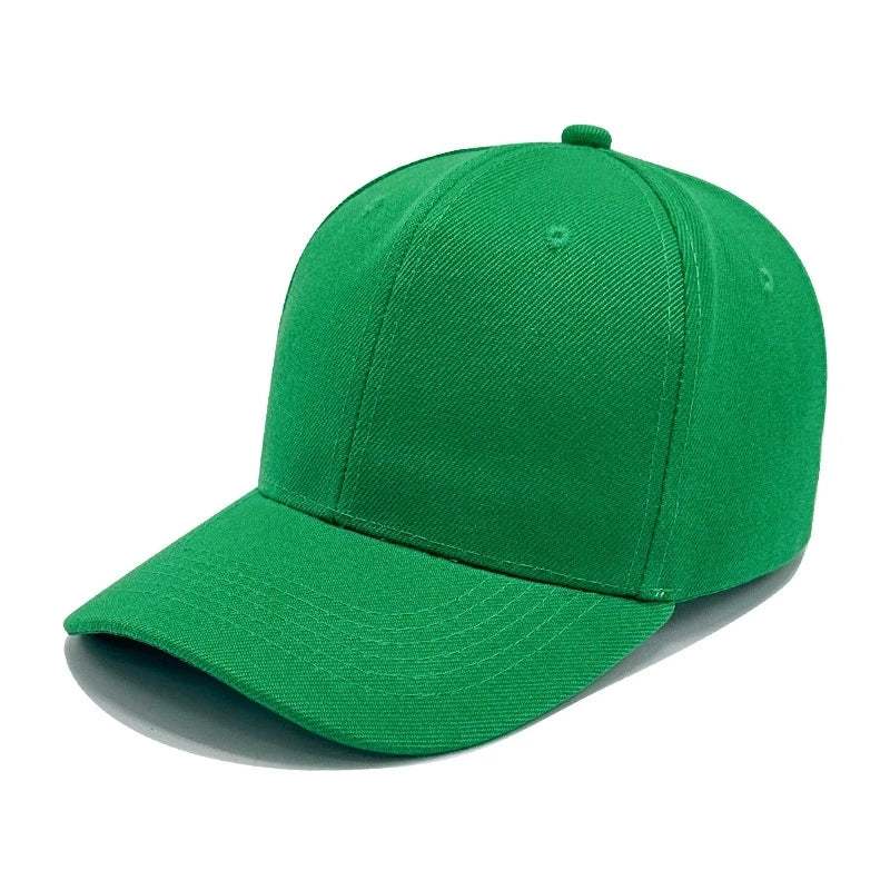 Fashionable Sun Shading Hip-Hop Solid Color Baseball Cap