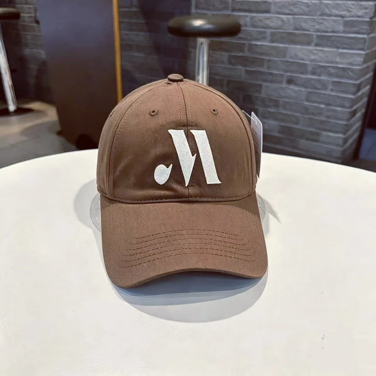 Neutral Letter Printed Soft Top Baseball Cap