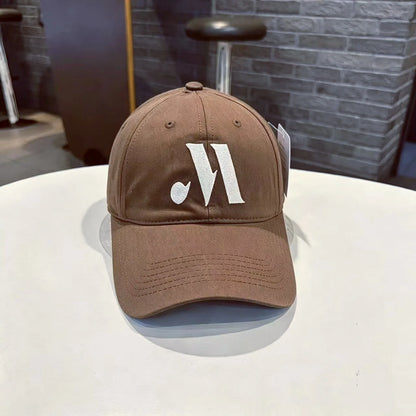 Neutral Letter Printed Soft Top Baseball Cap
