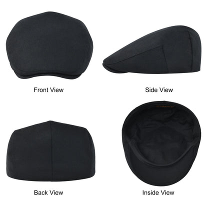 Men's Cotton Ivy Gatsby Newsboy Hat