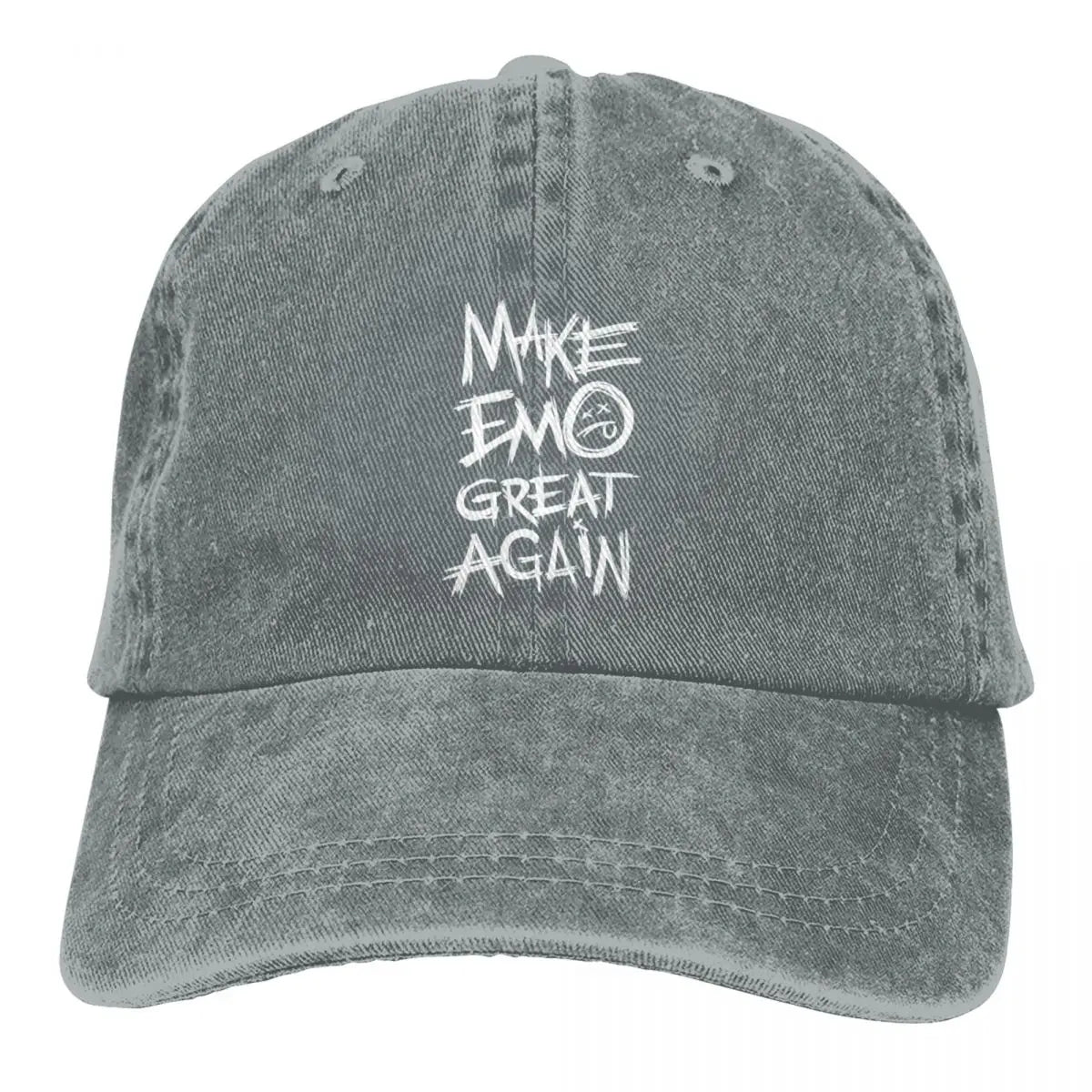 Make Emo Great Again Young Outdoors A Baseball Cap