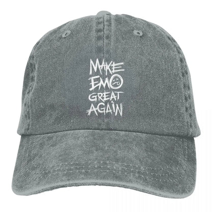 Make Emo Great Again Young Outdoors A Baseball Cap