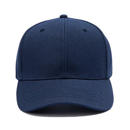 Adjustable Polyester Baseball Cap Unisex Solid Color Dad Hat