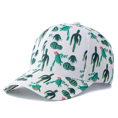 Unisex Summer Baseball Cap Fruit Print Men Women Cap