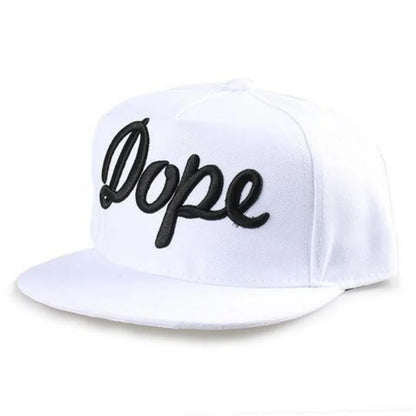 Men's Letter Embroidery Tide All-Match Flat Brim Baseball Cap Ladies Summer