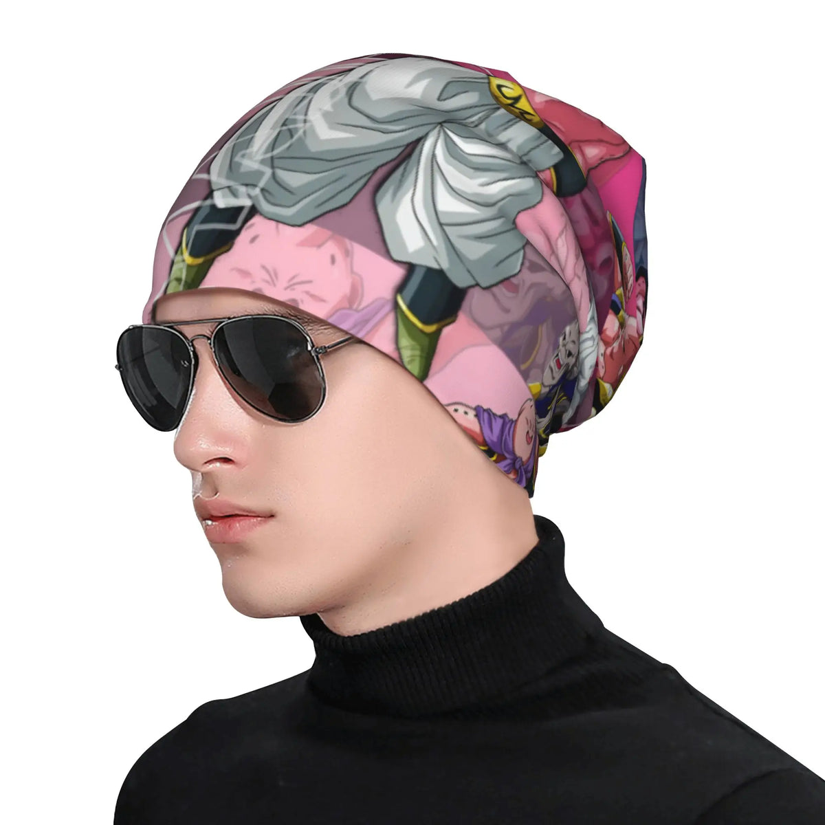 Cartoon Anime Bonnet Hats Hip Hop Knitted Hat