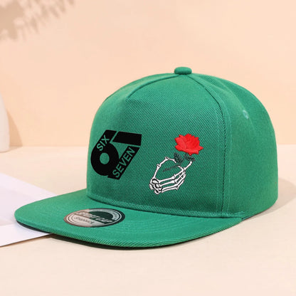 1PC 67 Standard Flat Edge Hat