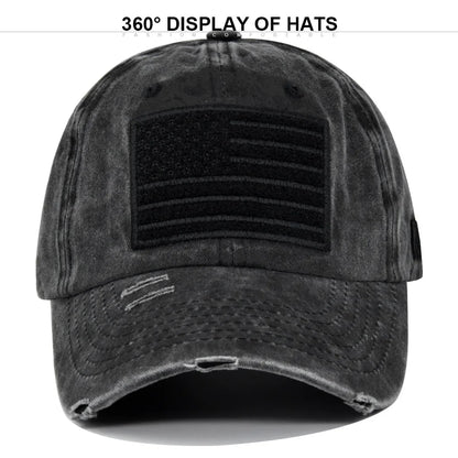 American Flag Unisex Baseball Hat For Men And Women USA Flag Mesh Snapback