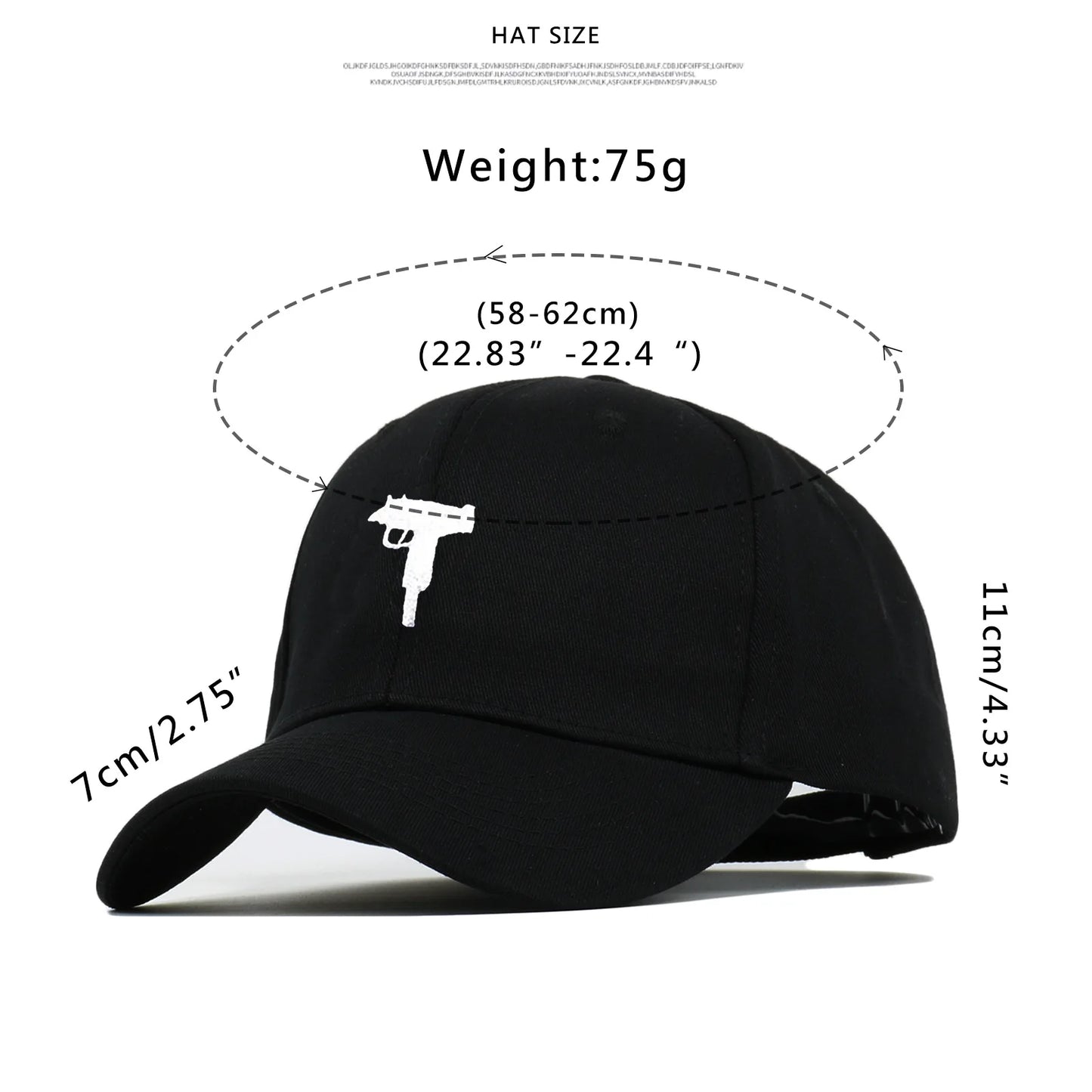 Unisex Cotton Baseball Cap Fashion Dad Polo Embroidery Soft Breathable