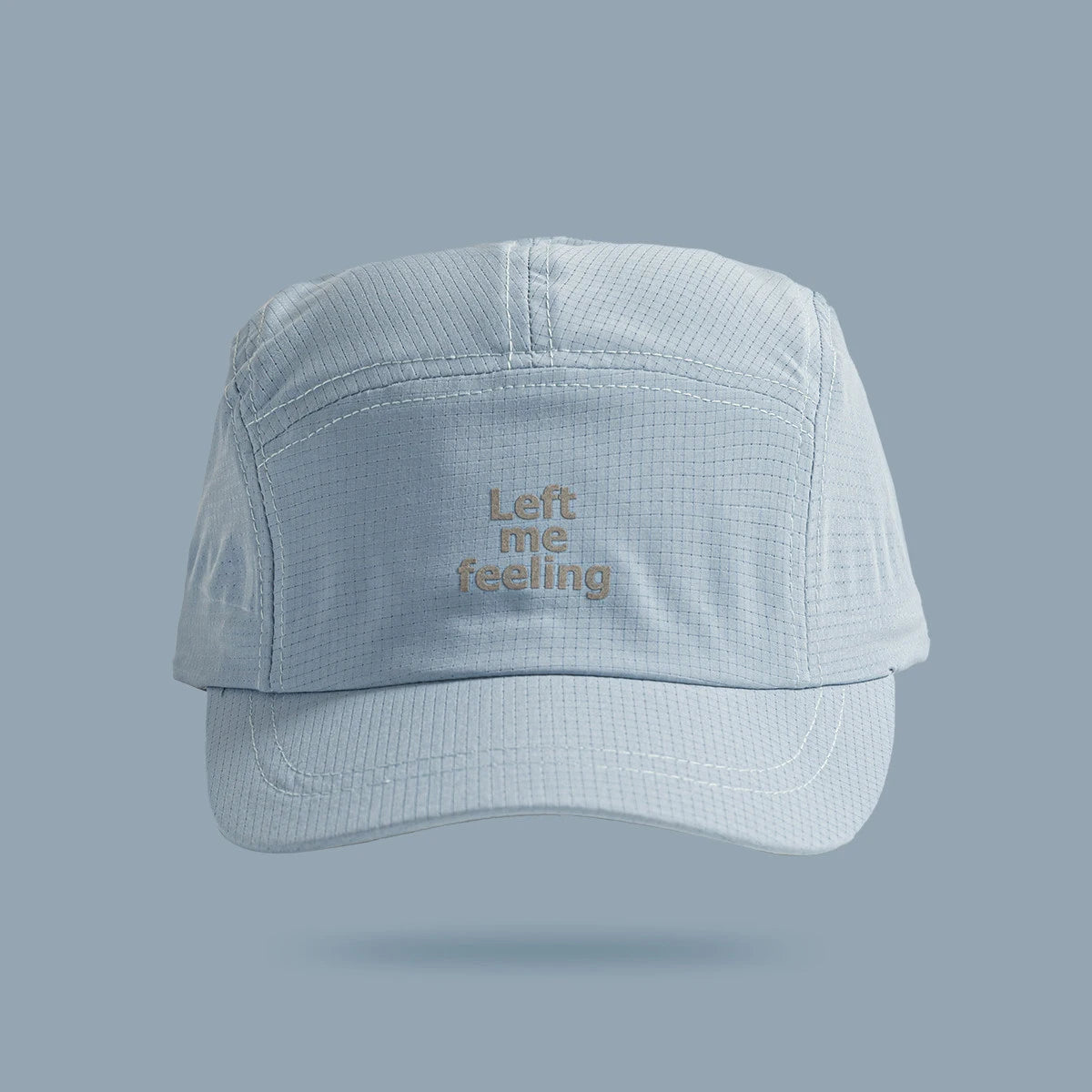 Small-Checkered Printed Quick-Drying Baseball Cap