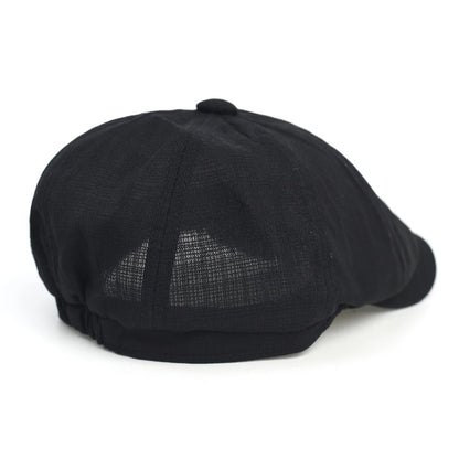 Spring Summer Breathable Mesh Newsboy Caps Men Woman