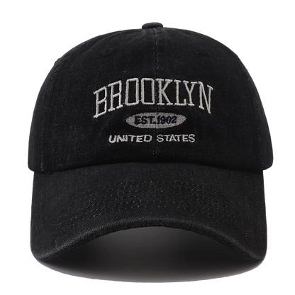 Fashion Brooklyn Embroidery Denim Snapback Baseball Caps