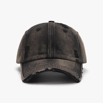 Spring And Autumn Washed Distressed Unisex Baseball Cap
