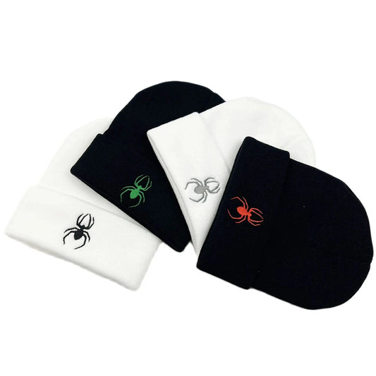 Fashion New Cartoon Spider Embroidered Beanies Hat