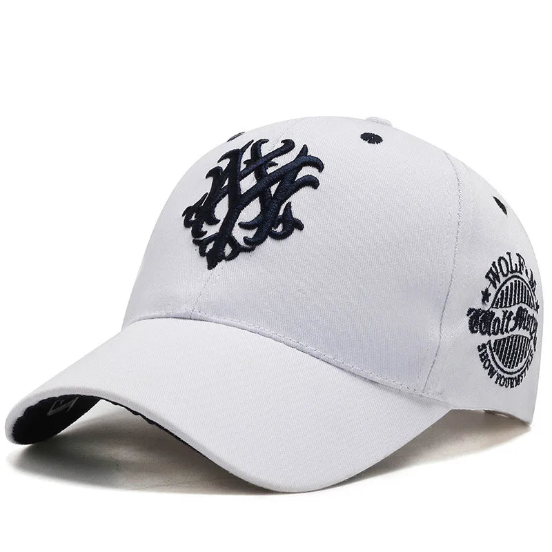 Totem Flame Baseball Cap Men's women's European and American net red Cap Spring and Summer