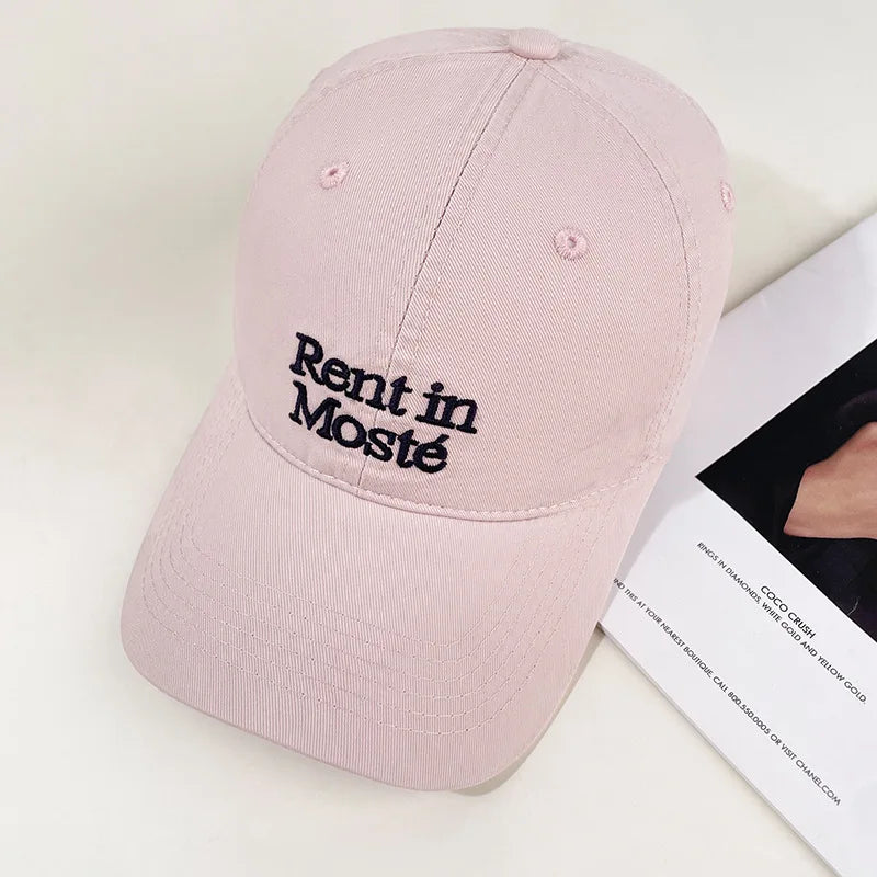 Soft Top Construction Embroidered Baseball Cap