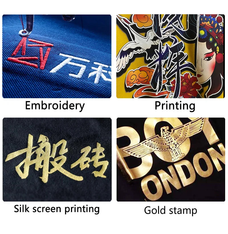 Customized Logo Printed Men Baseball Cap Casual Cap Wheat Ear Solid Color Snap Cap Sports Cap