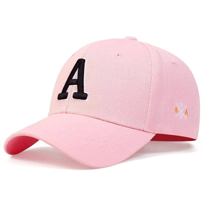 Unisex Letter Embroidery Baseball Cap Spring and Autumn