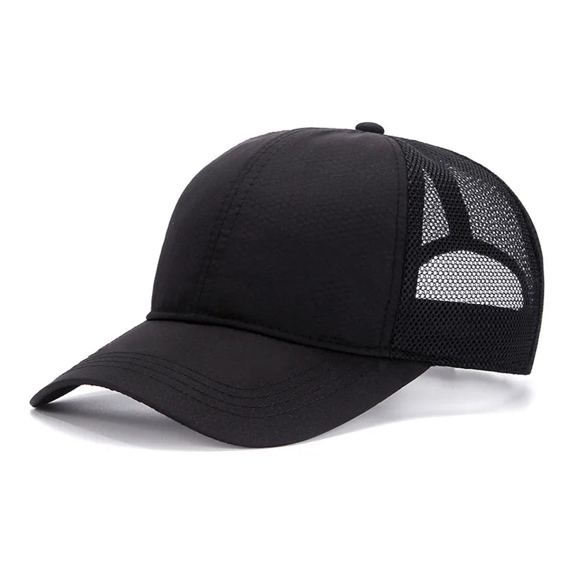 XXXL Men Women Baseball Cap Big Head Plus Size Summer Mesh Top Quality