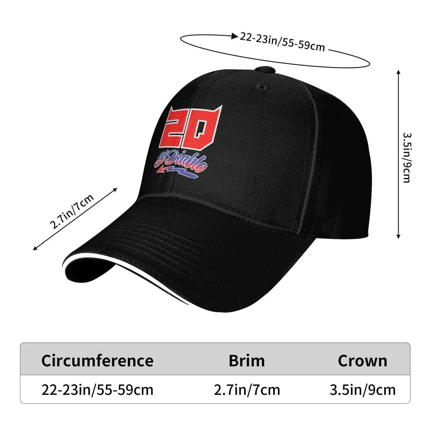 Fabio Quartararo 20 Baseball Cap Sports Visor Hats Dad Caps Retro Sports Baseball Cap