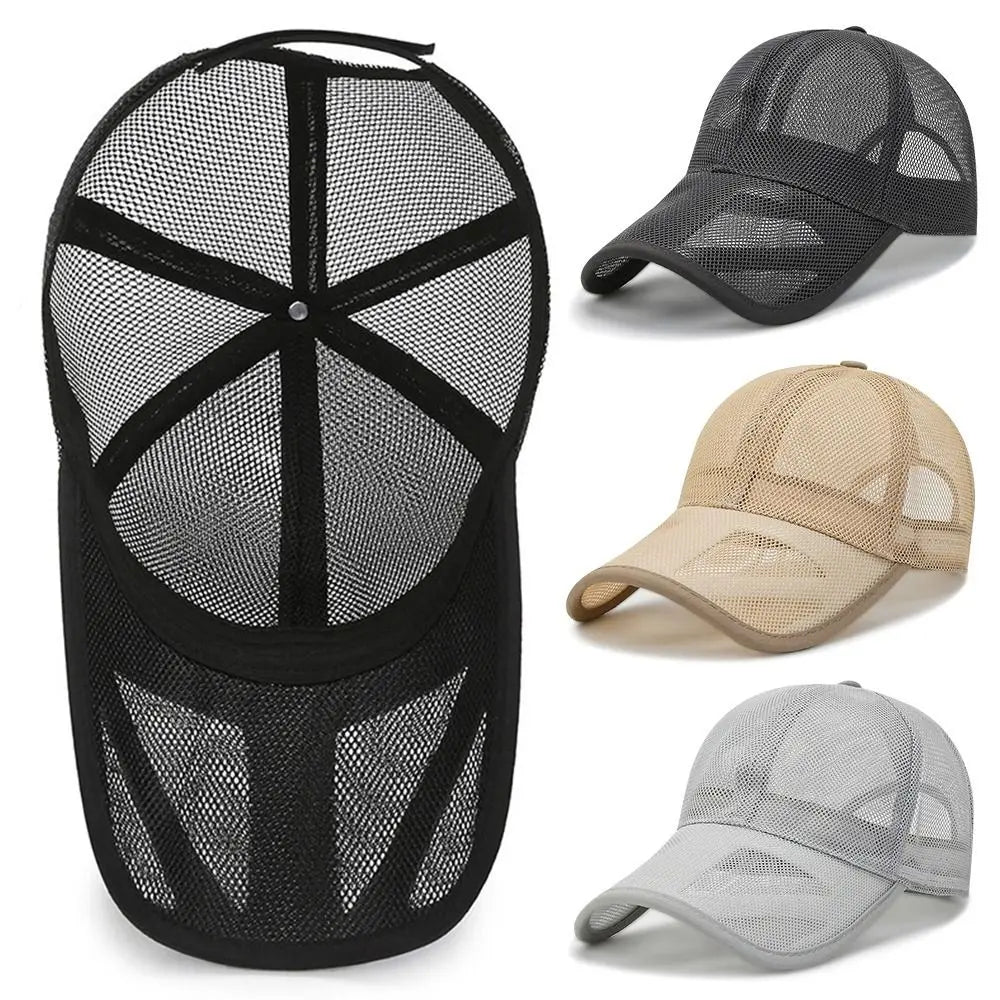Breathable Sun Protection Caps Fashion Men Women
