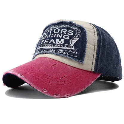 Letter Print Fishing Baseball Cap Man Snapback Hat Hip Hop Vintage 5 Panel Sports Caps for Men Women