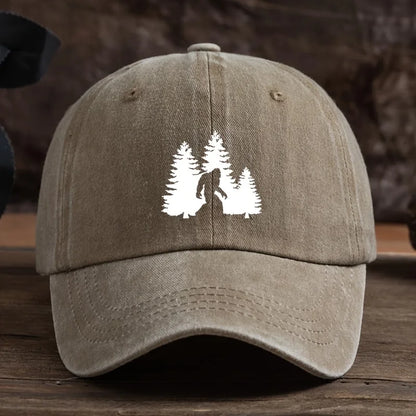 Gorilla Print Baseball Cap