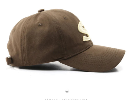 Baseball Cap S Letter Cap Sun Hat Spring Autumn Baseball Cap Breathable Outdoor Leisure Hats