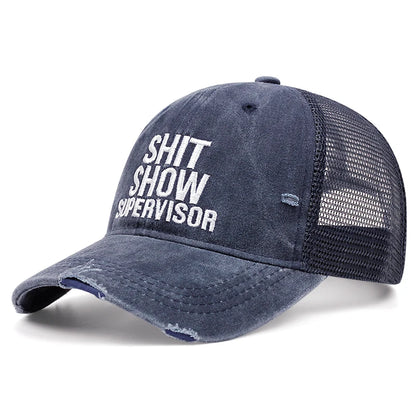 Shit Show Women Men Outdoors Football Baseball Caps