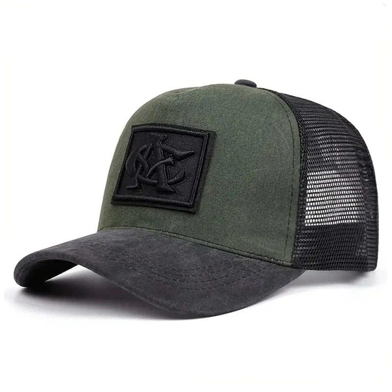 2026 New Breathable Mesh Hat CA Embroidered Baseball Hat