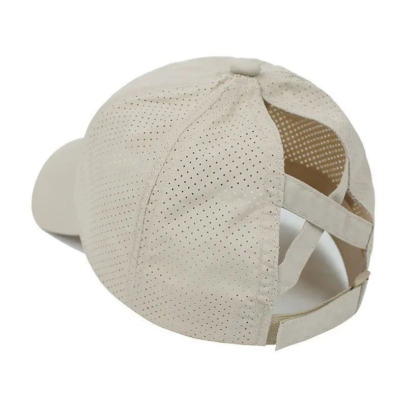 Baseball Caps For Women Hats New Breathable Mesh Sun Visor Hats Female