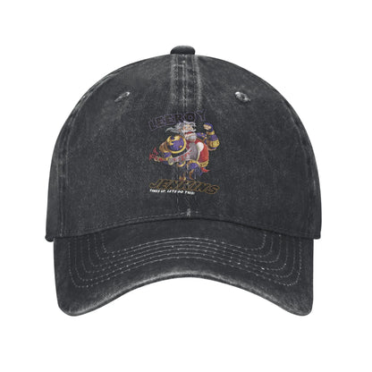 Retro Leeory Jenkins Baseball Cap Unisex Distressed Denim Snapback Hat