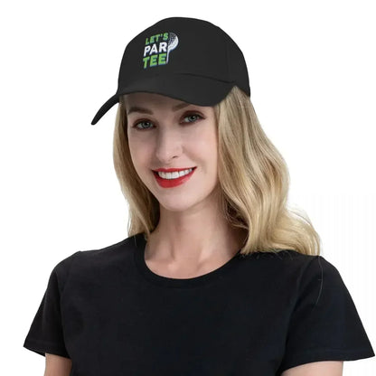 Golf par tee design Baseball Cap Sports Cap
