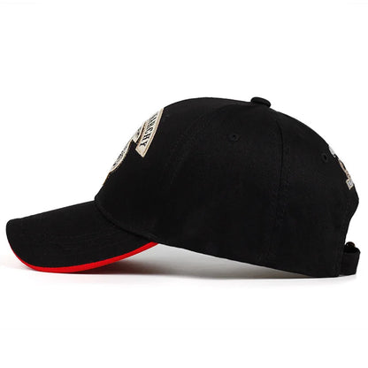 Samcro Baseball Cap SOA Sons of Anarchy Skull Embroidery
