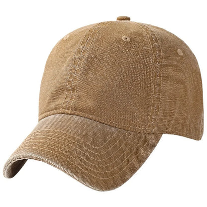 Denim Cotton Wash Snapback Hats Women Summer Sun Cap Big Head Man