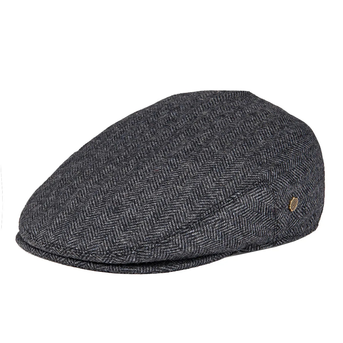 Wool Tweed Herringbone Irish Cap Men Women Beret Outdoor