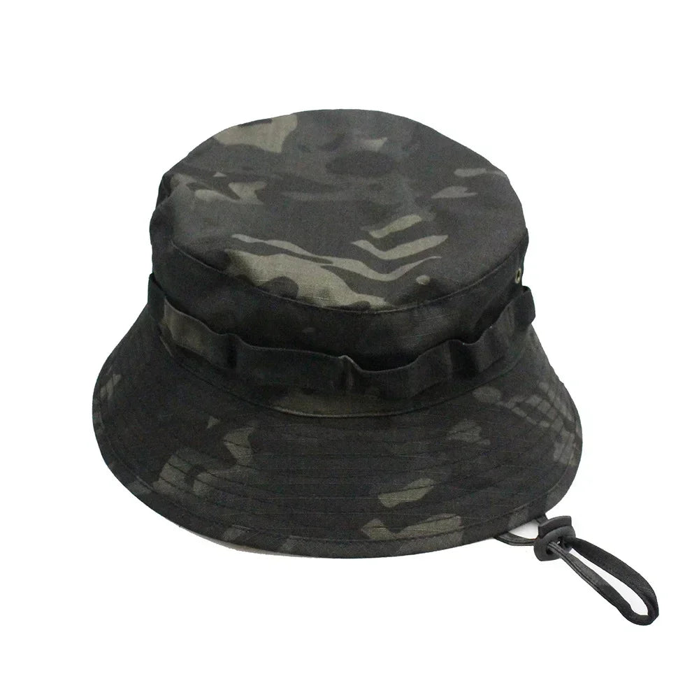 Tactical Camouflage Boonie Hat Multicam Men Sports Hunting Cap