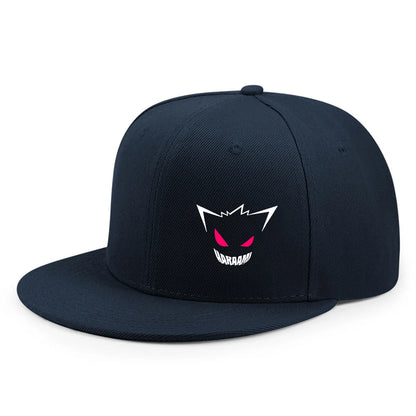 New Cute Expression Printed Flat brim Baseball Cap Outdoor Sports Event Casual Cap Hip Hop Street