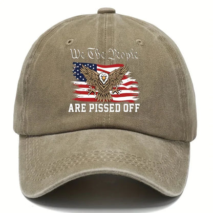 Eagle Print Pattern Street Retro Baseball Cap
