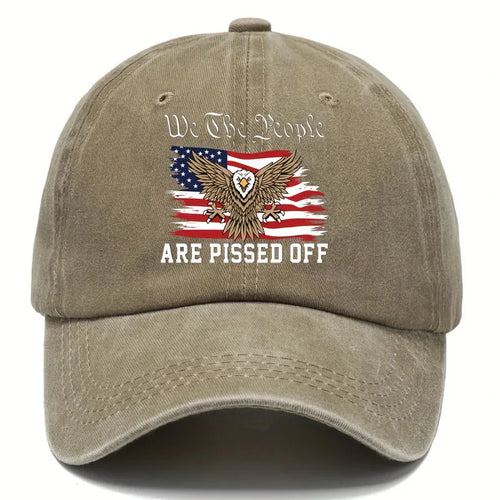 Eagle Print Pattern Street Retro Baseball Cap