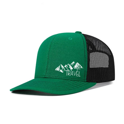 Unisex Summer Printed Hill Baseball Cap for Men Women