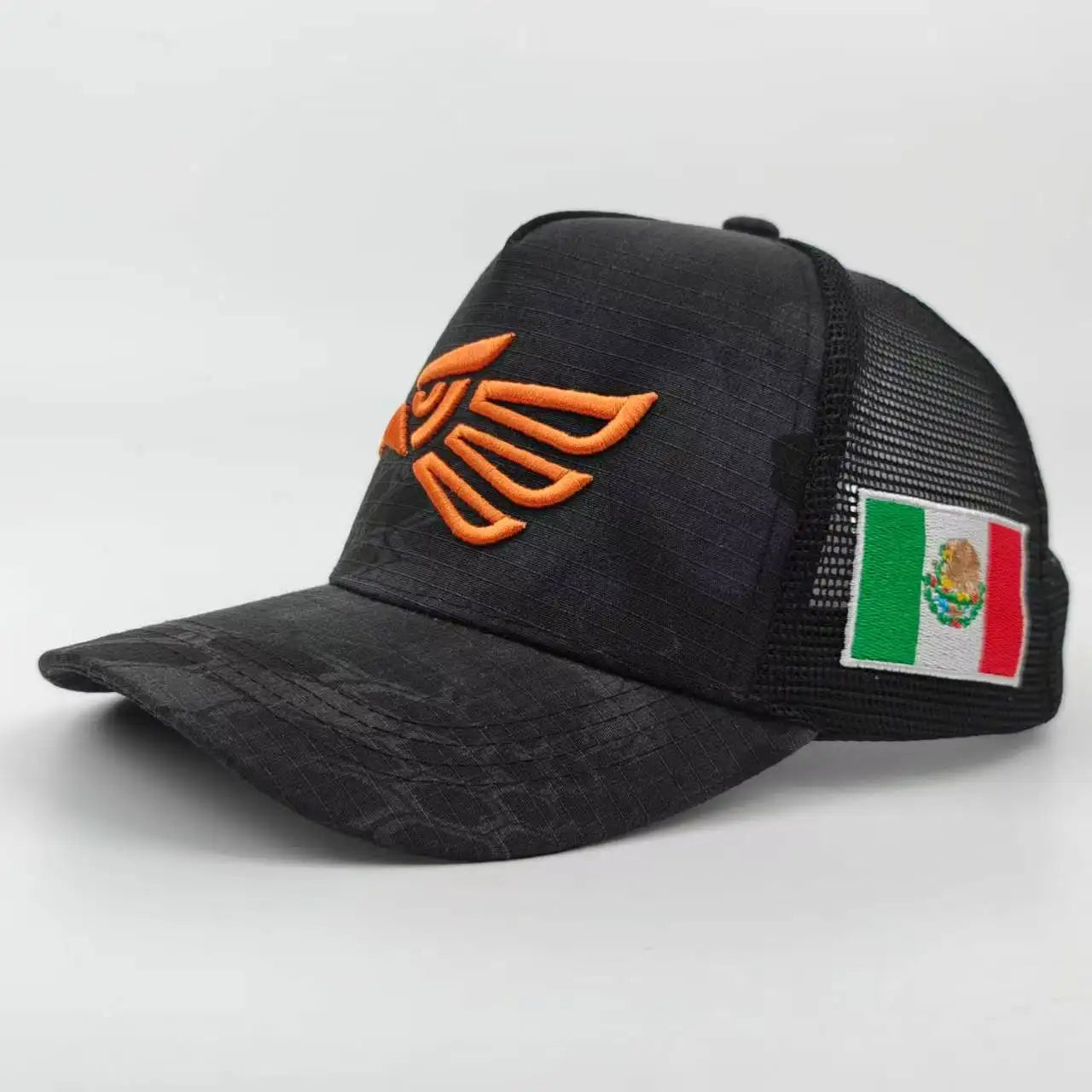 Unisex Mexican Eagle Label Baseball Net Caps Hats Spring and Summer