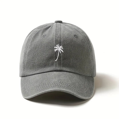 1pc Retro Washed Embroidered Baseball Caps for Women