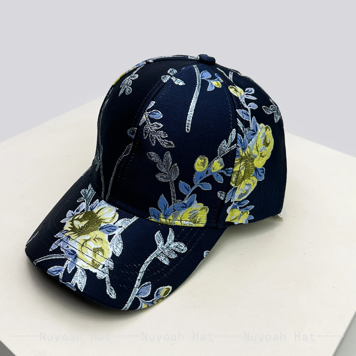 New Women Chic Flower Retro Baseball Hats